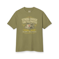 Load image into Gallery viewer, Girl Dad Tea Party T-Shirt | Heavyweight Dad Tee
