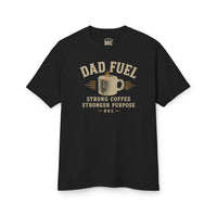 Load image into Gallery viewer, Dad Fuel Coffee T-Shirt | Heavyweight Dad Tee
