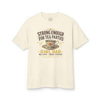 Load image into Gallery viewer, Girl Dad Tea Party T-Shirt | Heavyweight Dad Tee
