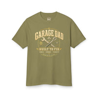 Load image into Gallery viewer, Garage Dad Built to Fix T-Shirt | Heavyweight Workwear Tee
